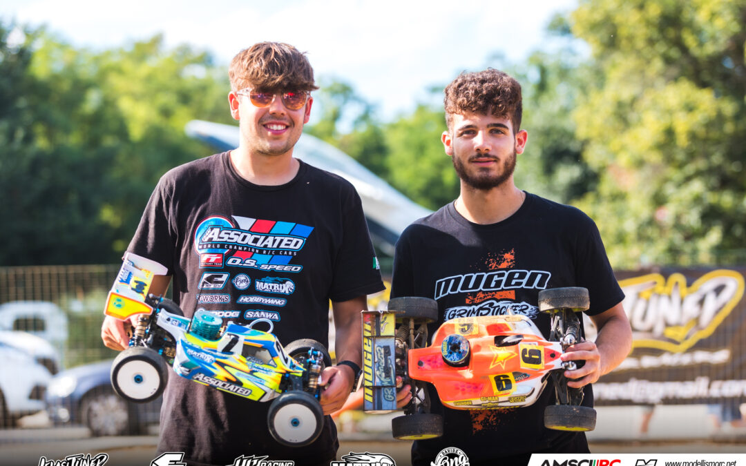 ONGARO E CRISTALDI CAMPIONI NAZIONALI 1/8 NITRO OFF-ROAD 2023